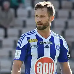 Ханну Патронен в составе клуба «ХИК», 2018 год