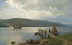 Пристань в Фесте близ Мосса