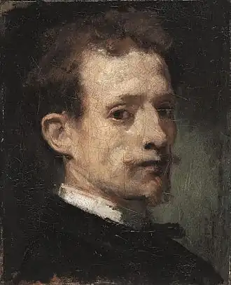 Автопортрет. 1860Новая пинакотека, Мюнхен