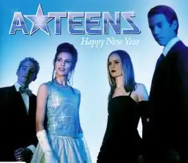Обложка сингла A*Teens «Happy New Year» (1999)