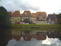 Дома на Дунае в Тутлингене.