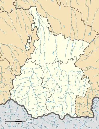 Сент-Мари на карте