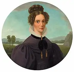 Портрет Фриды Хасселькус. Ок. 1834. Холст, масло. Частное собрание
