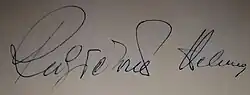 Изображение автографа