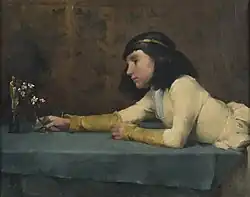 Девочка и Мадонна, 1881