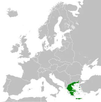  Греция в 1935 году