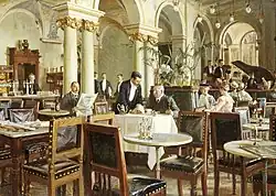 Кафе для промышленников. 1906.