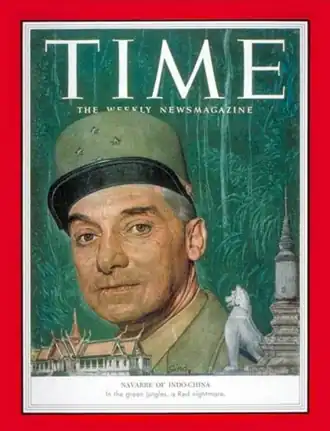 Наварр на обложке журнала Time