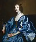 Антонис Ван Дейк "Генриетта Мария Французская", 1636 - 1638 годы