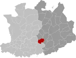 Расположение муниципалитета на карте провинции