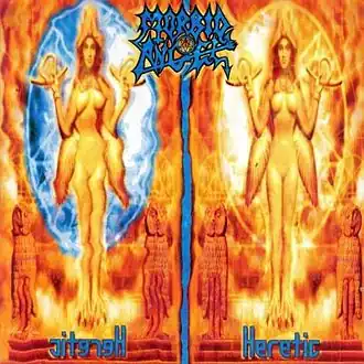 Обложка альбома Morbid Angel «Heretic» (2003)