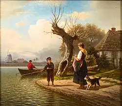 На берегу Свины