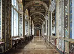 «Лоджии Рафаэля» в здании Нового Эрмитажа. Санкт-Петербург. 1778—1787