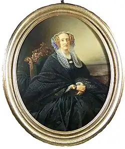 Портрет герцогини Марии-Луизы Мекленбург-Шверинской. Альтенбургский замок-музей, Альтенбург, Тюрингия.