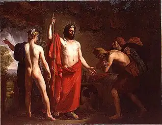 «Филемон и Бавкида, приютившие Зевса и Гермеса»