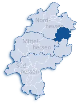 Херсфельд-Ротенбург на карте