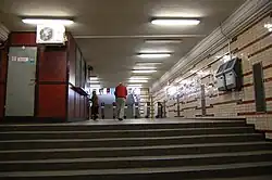 Интерьер западного вестибюля