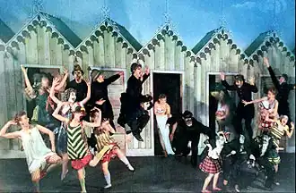 Сцена из оригинального спектакля 1947 года.