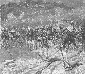 Атака батальона морской пехоты