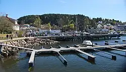 Лодочная станция в Холмсбю