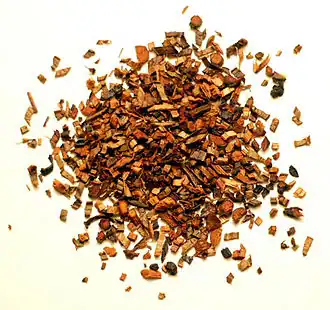 Измельчённые листья ханибуша