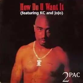 Обложка сингла 2Pac при участии K-Ci & JoJo «How Do U Want It» (1996)