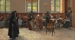 Комната для вязания, 1889