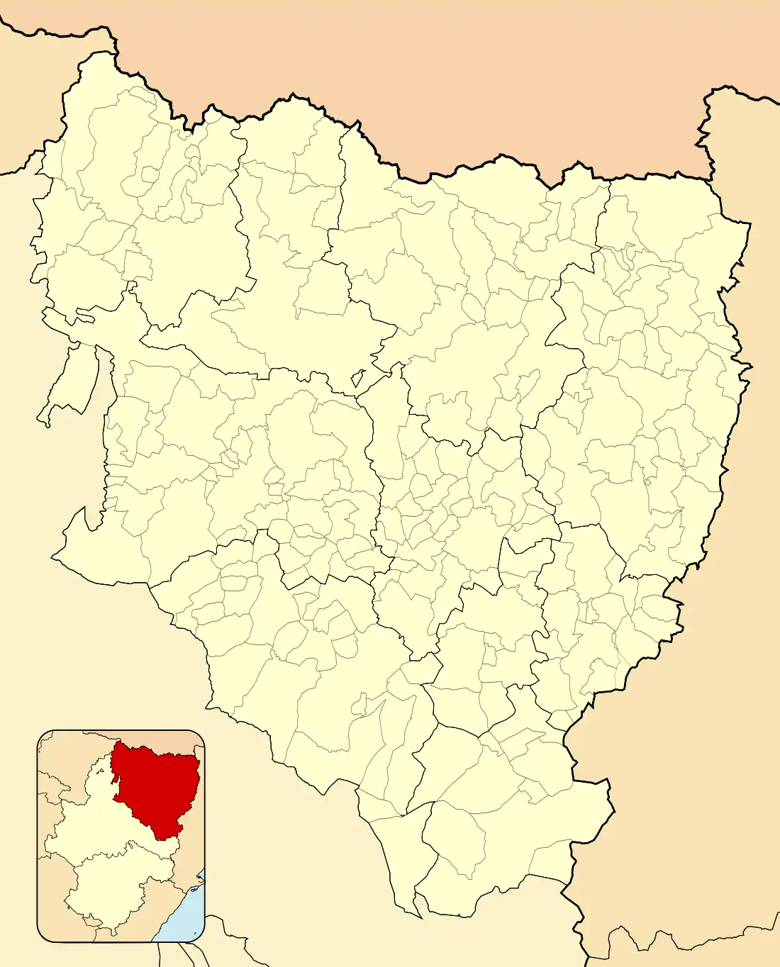 Вильянуа на карте