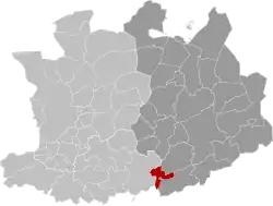 Расположение муниципалитета на карте провинции