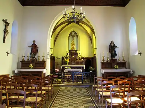 Интерьер часовни