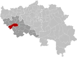 Расположение муниципалитета на карте провинции