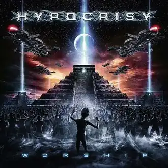 Обложка альбома Hypocrisy «Worship» (2021)