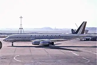 Douglas DC-8-43 компании Alitalia