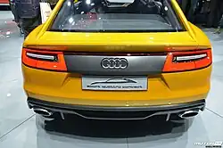 The Audi Sport quattro concept at IAA 2013
