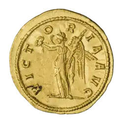 Тацит (ок. 275–276 гг.). С венком и пальмовой ветвью