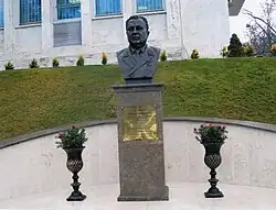 Открытие скульптурного бюста А.Г.Карлова в Анкаре, на территории Российского посольства в Турции 19.12.2017 г.