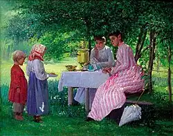 Купите ягоды, 1890, Художественная галерея города Можайск.