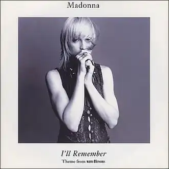 Обложка сингла Мадонны «I'll Remember» (1994)