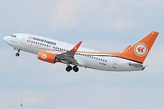 Boeing 737 в аэропорту Цюриха в 2011 году