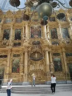 Барочный иконостас Успенского собора