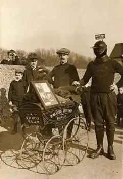 Гарри Бенсли в Западном Суссексе, 1908