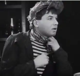 Игорь Ильинский в роли вора Тапиоки в немом фильме «Процесс о трёх миллионах» (1926 год)