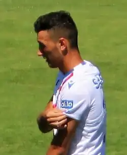 Сапала в игре за «Ракув» в 2021 голу