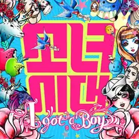 Обложка сингла Girls’ Generation. ««I Got a Boy»» (2012)