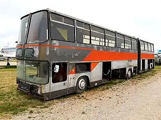Прототип Ikarus 695.02 в Аэропарке
