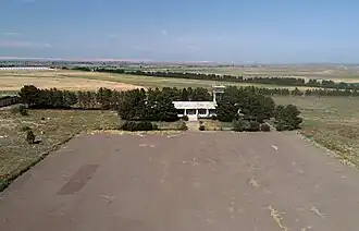 Нафталанский аэропорт в 2021 году