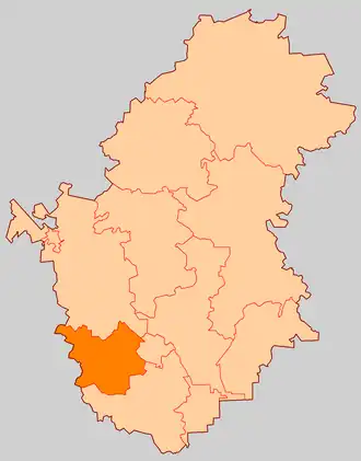 Ильинское сельское поселение на карте