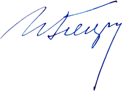 Изображение автографа