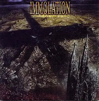 Обложка альбома Immolation «Unholy Cult» (2002)