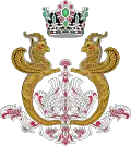 Имперский герб шахбану Ирана